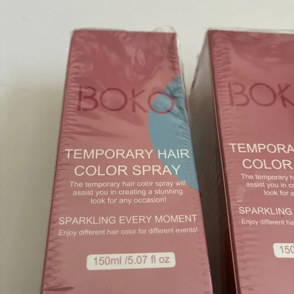 Lot Of 2 Temporary Hair Color Spray 5.07 fl oz Ice Dating Dye Washable Halloween